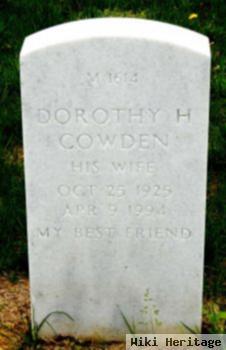 Dorothy H Cowden