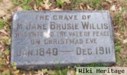 Mary Jane Brusie Willis