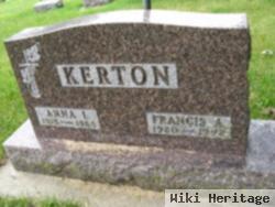 Francis A Kerton