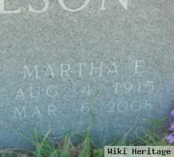 Martha E Matheson