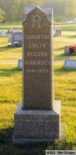 Samantha Smith Vasbinder