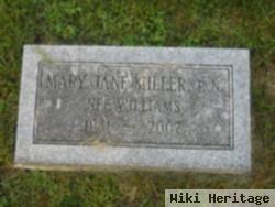 Mary Jane Williams Miller