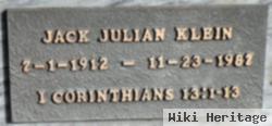 Jack Julian Klein