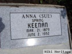 Anna "sue" Spring Keenan