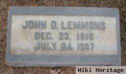 John Dudley "j D" Lemmons