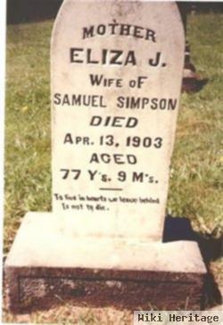 Eliza Jane Wood Simpson