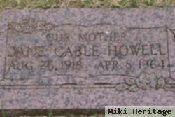 Jane Cable Howell