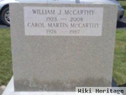 William J Mccarthy