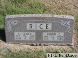 C Elmer Rice