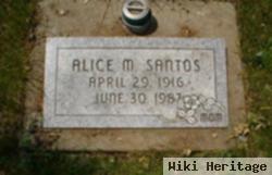 Alice M Santos