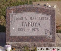 Maria Margarita Tafoya Tafoya