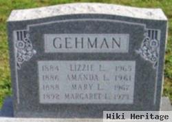 Lizzie L. Gehman