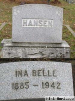 Ina Belle Throckmorton Hansen