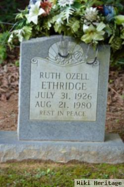 Ruth Ozell Ethridge