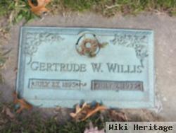 Gertrude W Willis