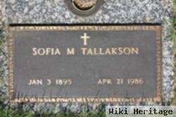 Sofia M Tallakson