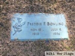 Freddie F Bowling