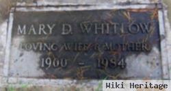 Mary Deborah Wieler Whitlow