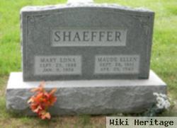 Mary Edna Shaeffer