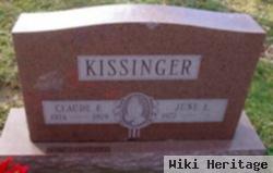 Claude E Kissinger