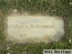 Alice B Staley Henning