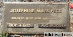 Josephine Florence Miles Peck