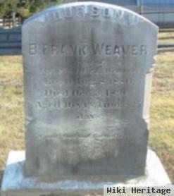 B Frank Weaver