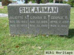 Juliette A Shearman