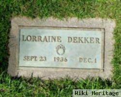 Lorraine Dekker