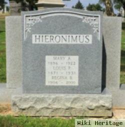 Mary A Hieronimus