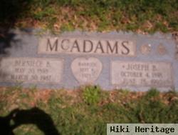 Joseph Bailey Mcadams, Sr