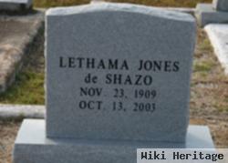 Lethama Jones De Shazo