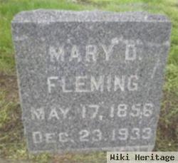 Mary D. Hammond Fleming