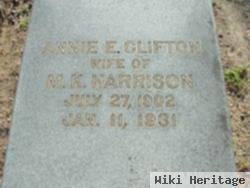 Annie E Clifton Harrison