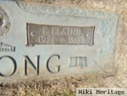 E Elaine Wysong