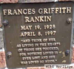 Frances Griffith Rankin