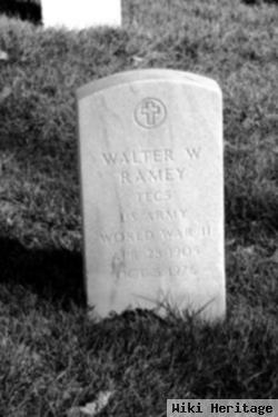 Walter W Ramey