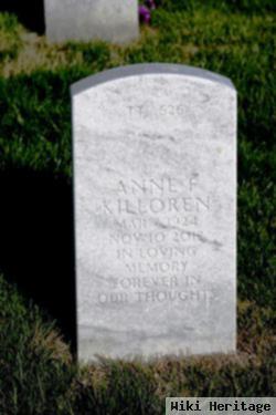 Anne F Burch Killoren