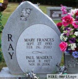 Mary Frances Putty Ray