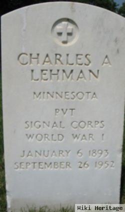 Charles H Lehman