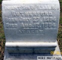 Infant Son Rutherford