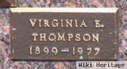 Virginia E Thompson