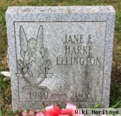 Jane E. Harke Ellington