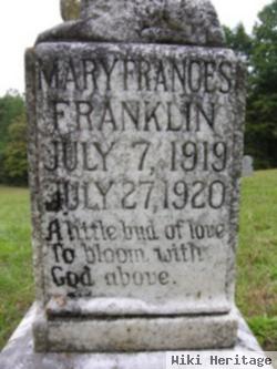 Mary Frances Franklin