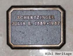 Julia E Nicklin Schertzinger