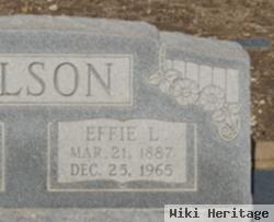 Effie L. Wilson