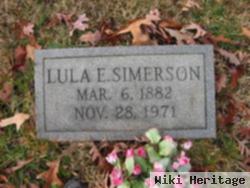 Lula Elizabeth Easter Simerson