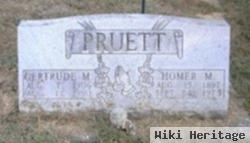 Homer M Pruett