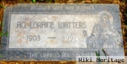 Agnes Loraine Radney Watters