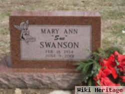 Mary Ann "sue" Swanson